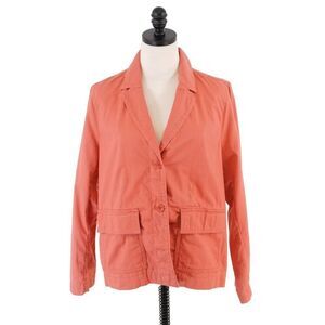 Eddie Bauer PXL Legend Wash‎ Canvas Peach Utility Jacket